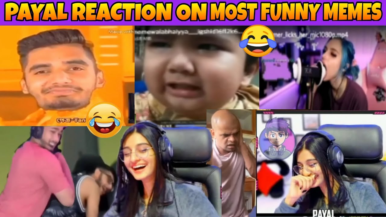 Payal Live Meme Review | Ft.Scout, Carryminati | Payal Can't Stop Laughing