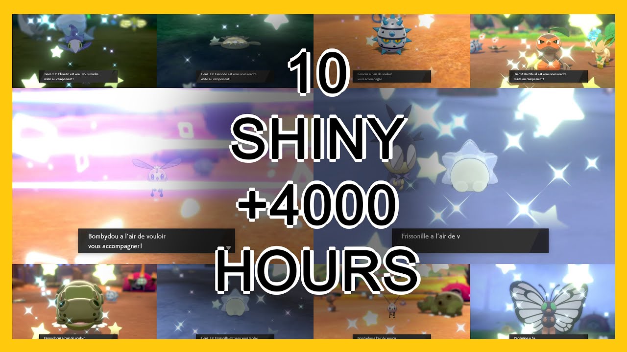 10 Shiny Compilation - My Curry Shiny Hunt in 4000+ Hours!