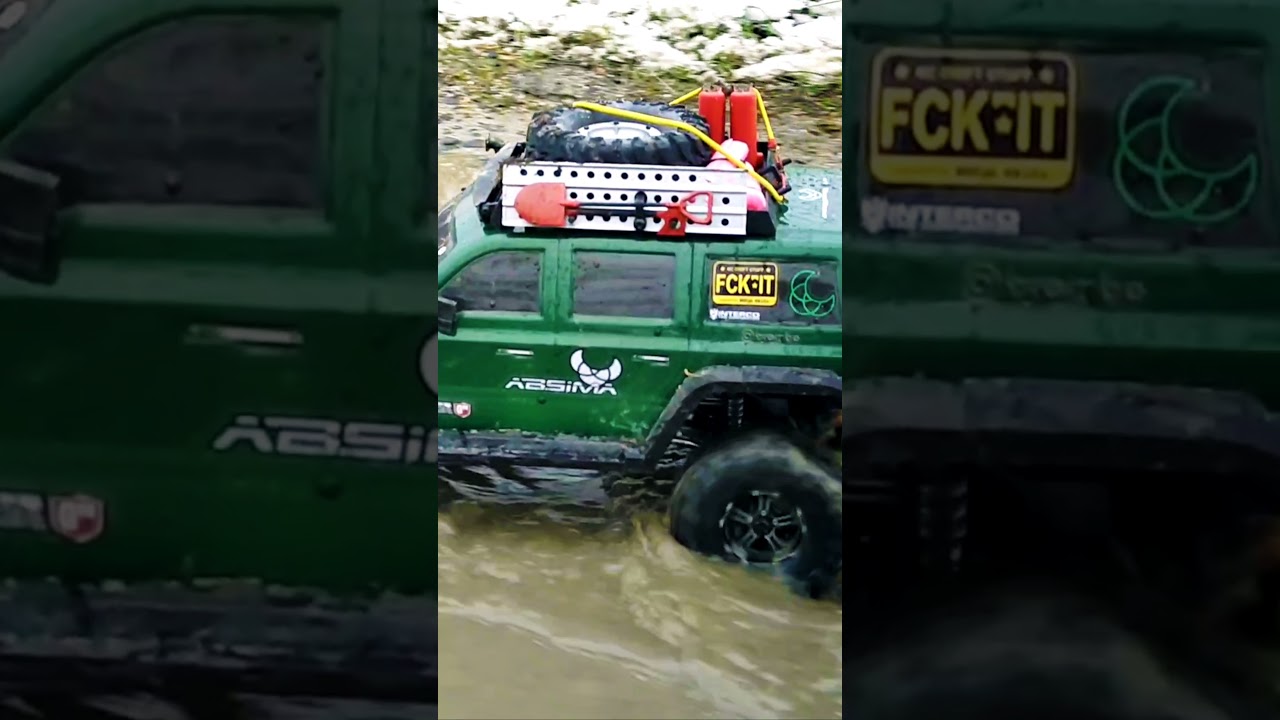 Axial SCX 10.2 Jeep Cherokee and Redcat Everest Gen7 Pro #Shorts