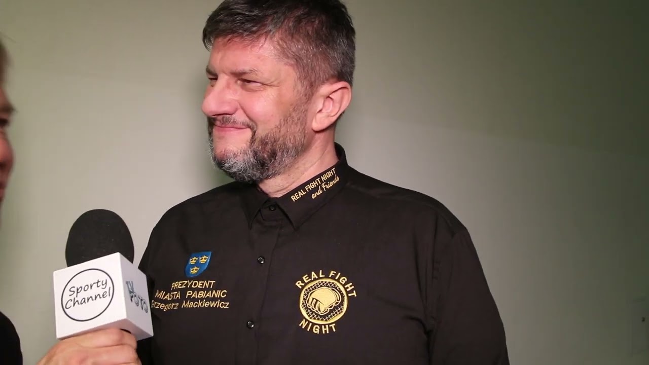 PREZYDENT, GRZEGORZ MACKIEWICZ, PROMUJE SPORT, GALA REAL FIGHT NIGHT 5, PABIANICE, 14-3-2026, #rfn