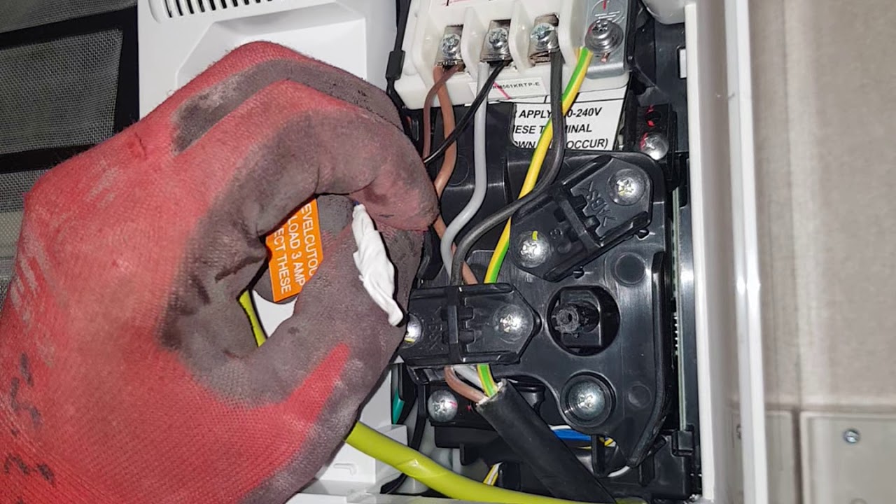 Como conectar interruptor antes del split aire acondicionado