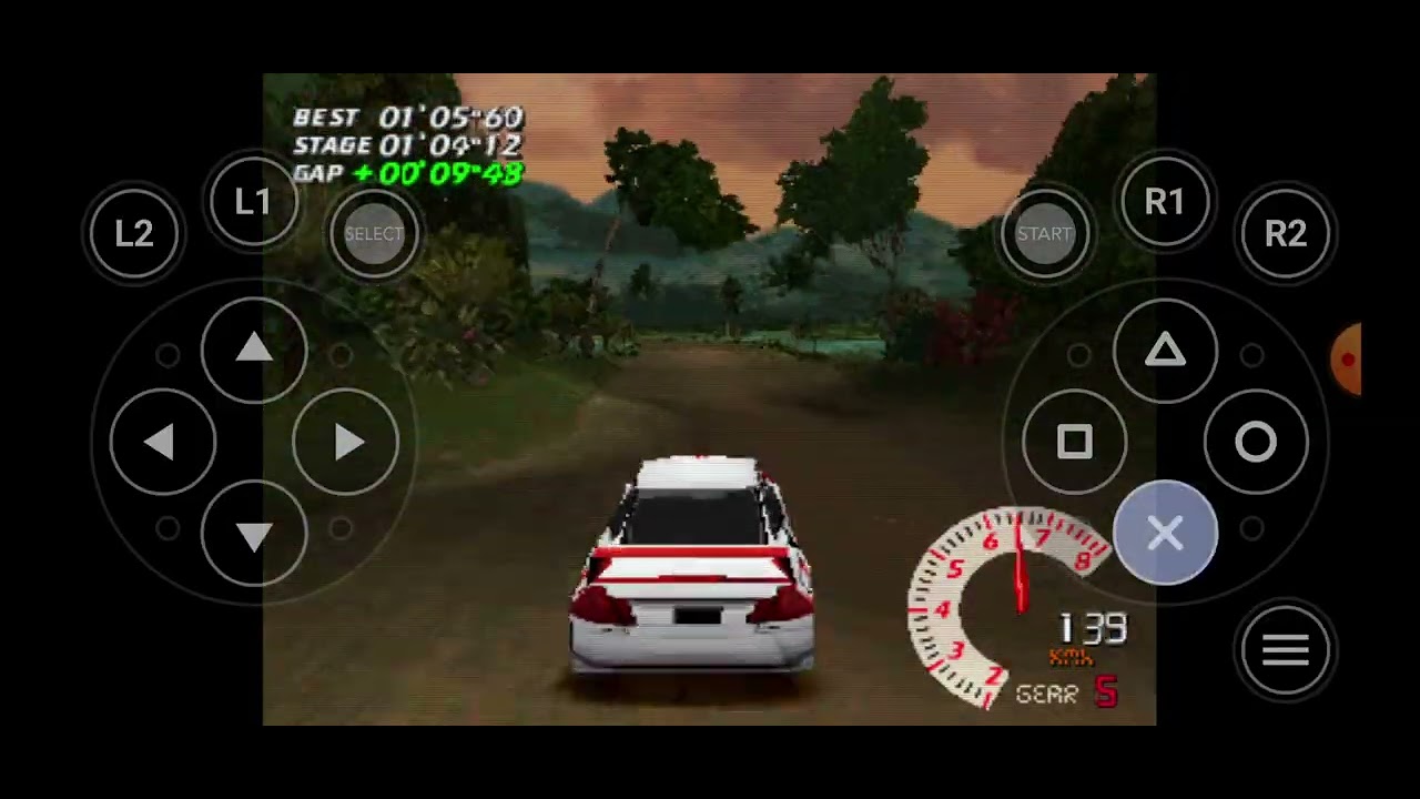 1997 V Rally 97 PlayStation 1 Title 