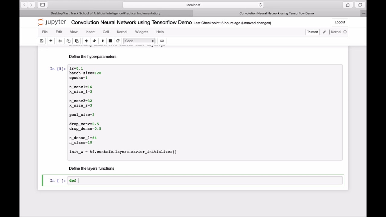 DL120: Lab Session Tensorflow MNIST Digits Classifications