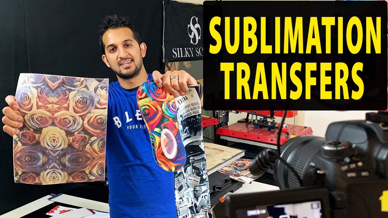 How to order SUBLIMATION TRANSFERS with Silky Socks and make $ with a Heatpress!