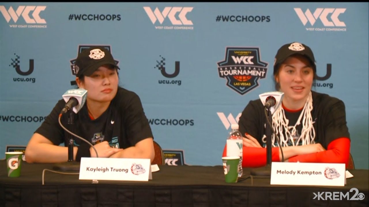 Gonzaga women's basketball postgame press conference after WCC Championship | RAW
