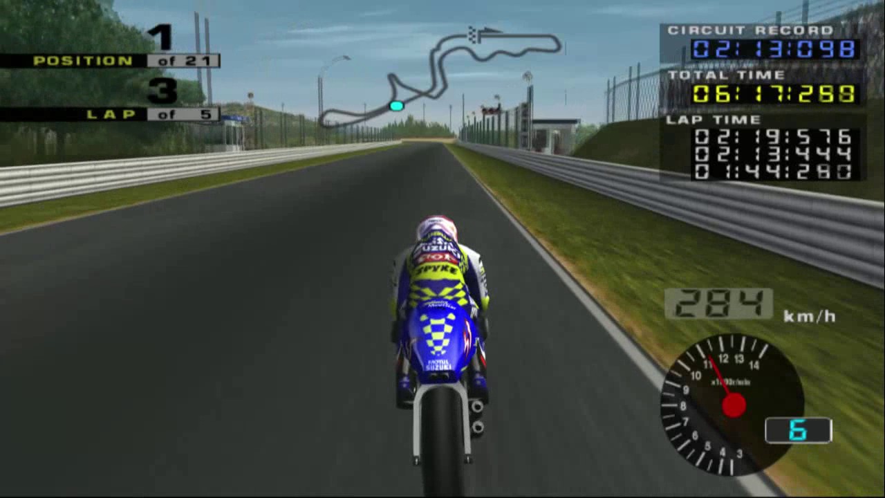 MotoGP 2 PS2 | Suzuka | Suzuki RGV500 | Telefónica Movistar Suzuki