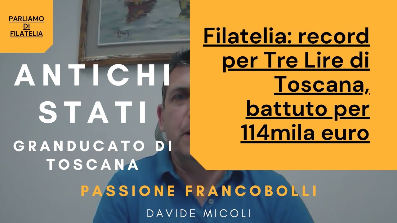 FILATELIA E FRANCOBOLLI: Il Granducato di TOSCANA