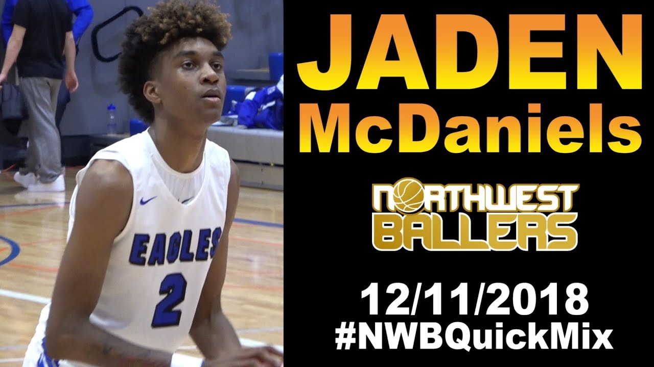 '19 JADEN McDANIELS 6'11
