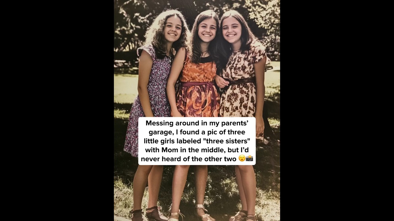 Garage photo digs up Mom&rsquo;s sisters #familyreveal #sistertwist #momhidit #reunionrush