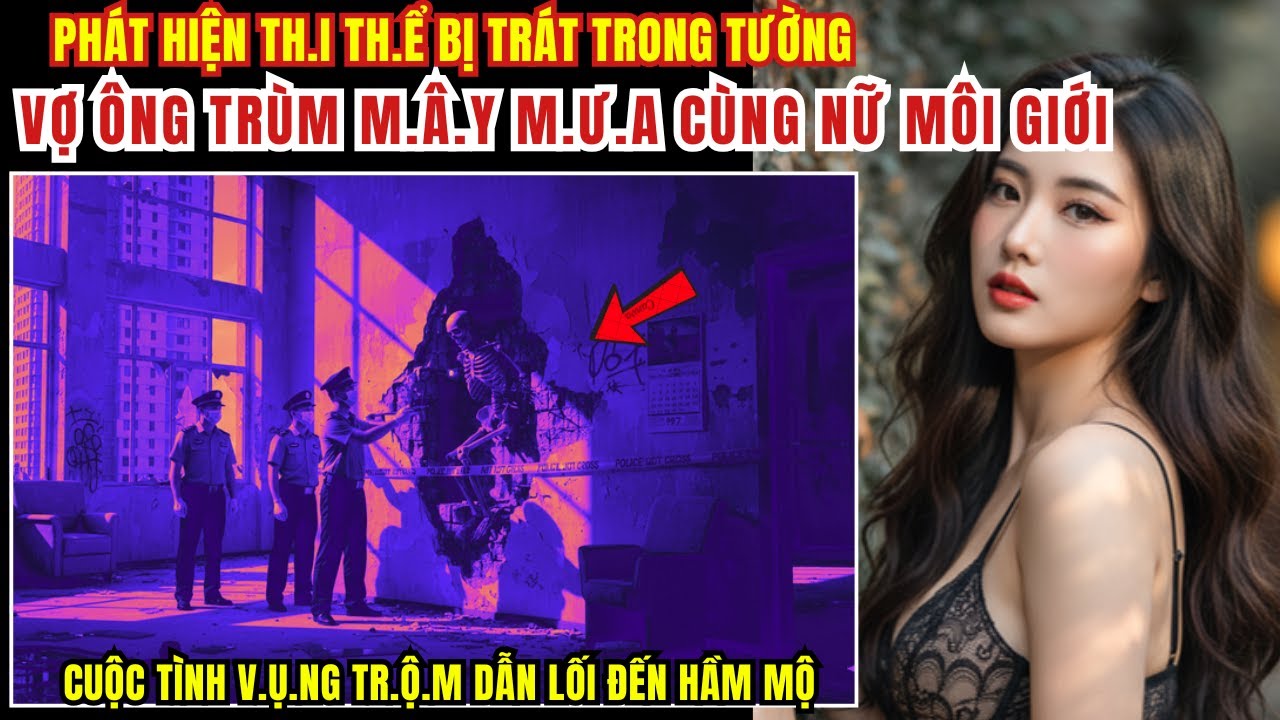Kỳ Án Trung Quốc - Phát Hiện Th.i Th.ể Bị Trát Trong Tường - Vợ Ông Trùm... - Kỳ Án Đen Tối
