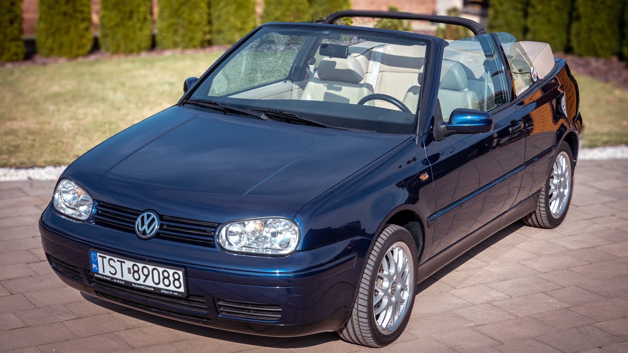 VW Golf IV Cabrio Highline 2,0 115KM. Po kompletnej renowacji!