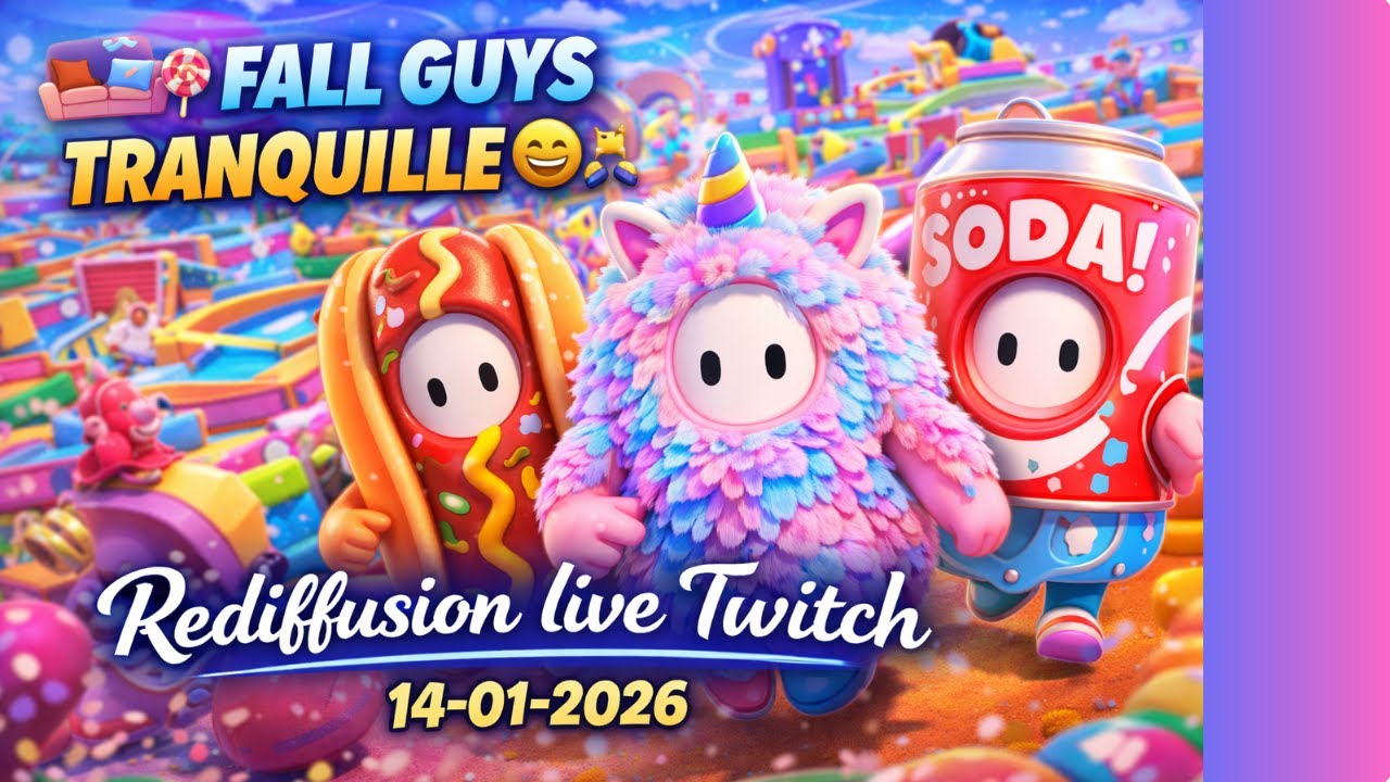 🛋️🍭 FALL GUYS TRANQUILLE 😄🏃‍♂️