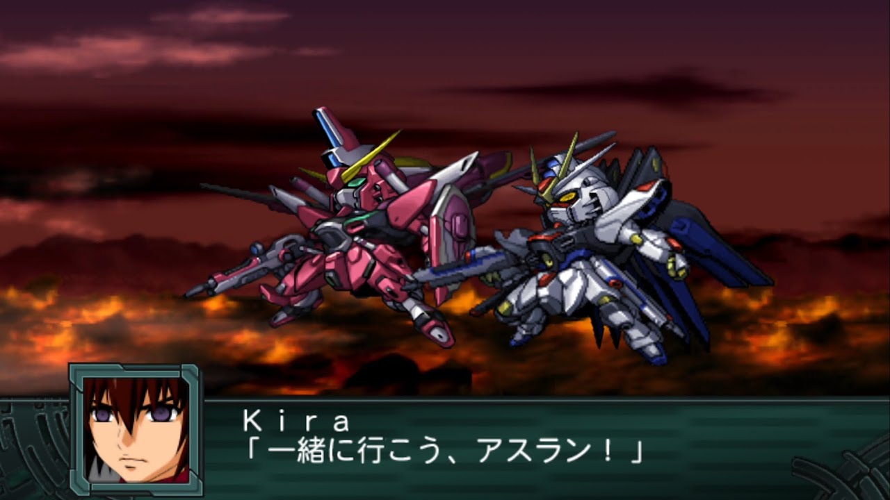 SRW Z2-2 : Strike Freedom Gundam All Attacks / Kira Yamato