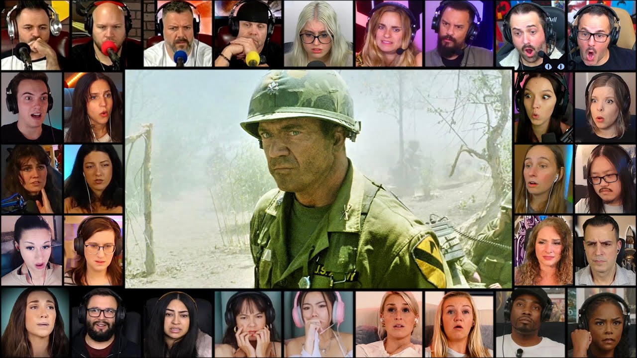 Airstrike Scene | We Were Soldiers (2002) * Reaction Mashup