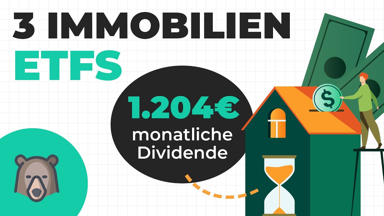 TOP 3 Immobilien ETF für monatliche Dividende | Mieteinnahmen