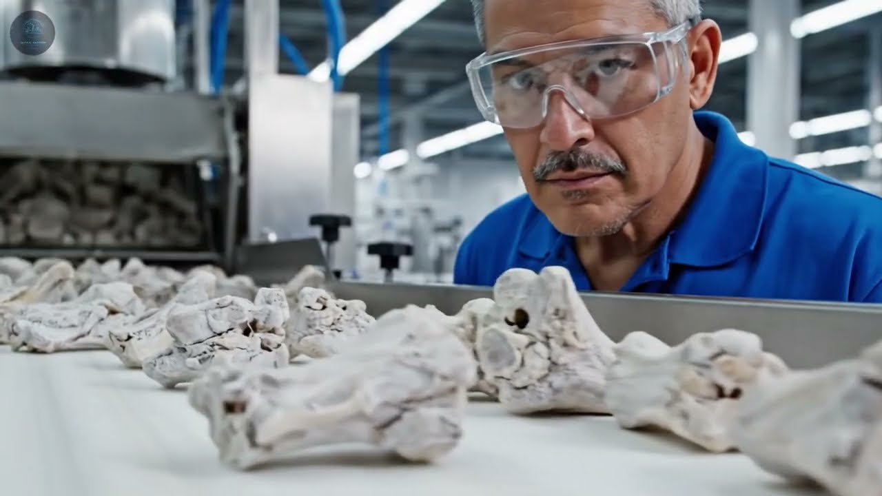 Inside the Toothpaste Factory: From Animal Bones to Toothpaste | Full Process