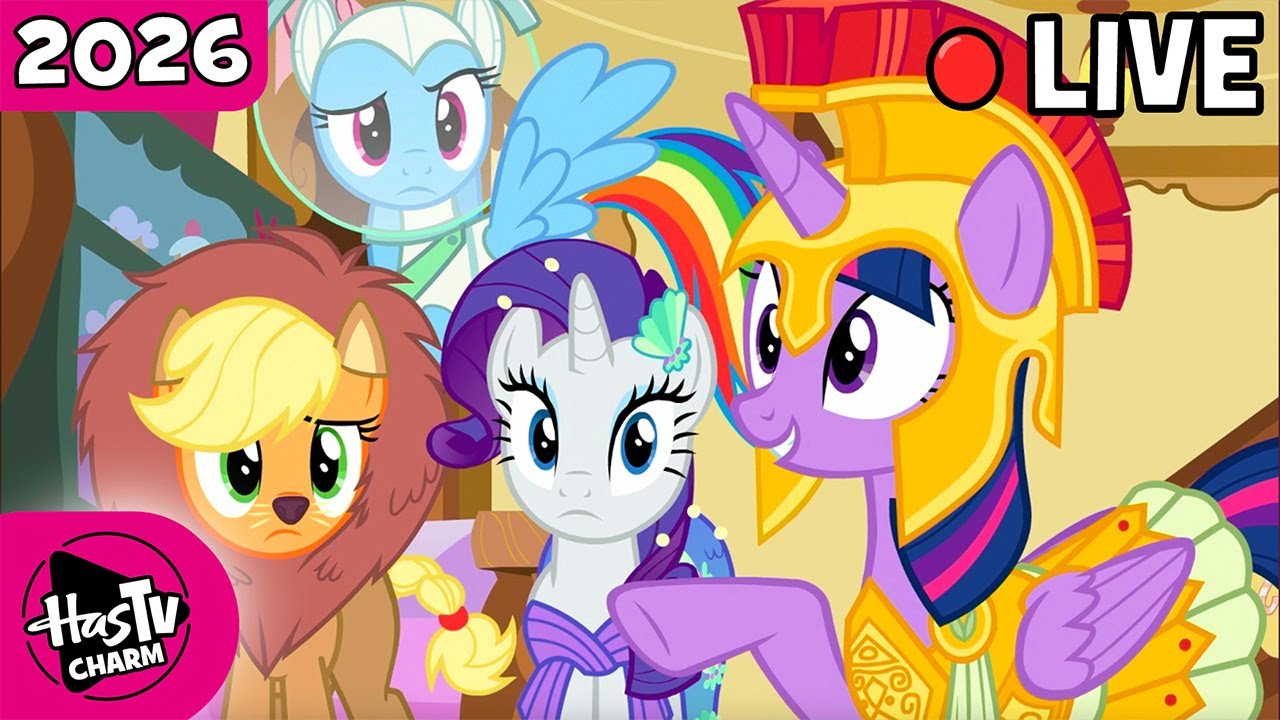 LIVE 🔴 Celebrate Year of the Horse with My Little Pony! 🦄 Full Episodes ✨ HasTV Charm