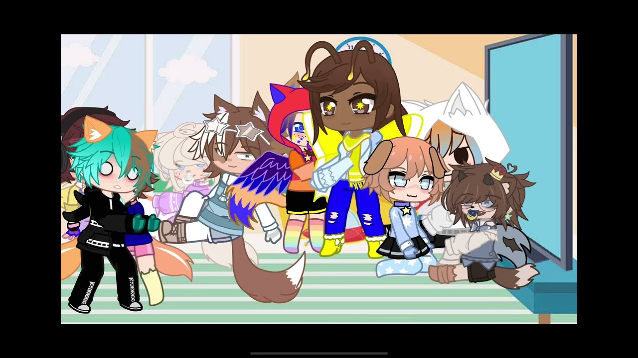 A big little playdate 🧡🦊(plus clingy puppy) REUPLOAD creators in desc 