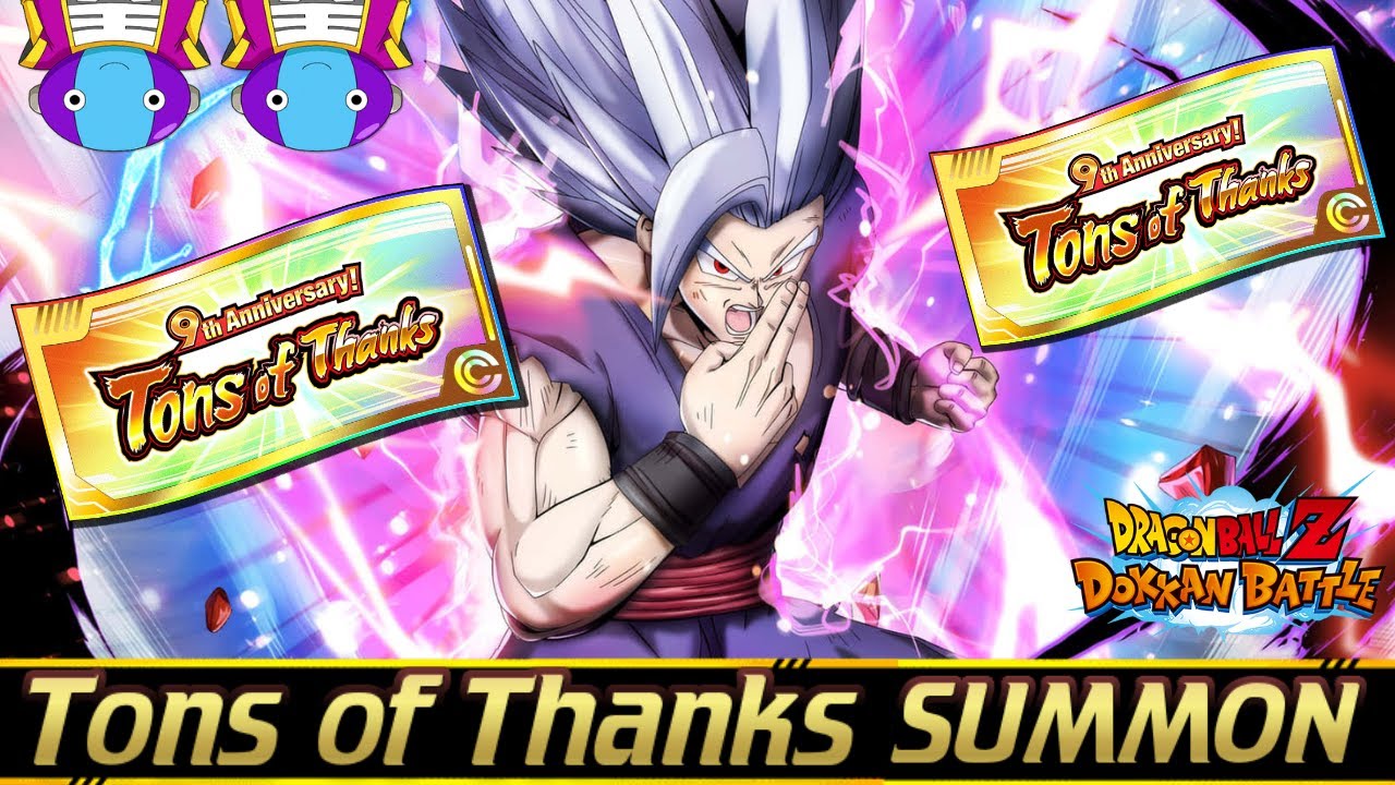 TONS OF THANKS TICKET MULTI SUMMON! 77 CHARACTERS!! DBZ: Dokkan Battle (Global)