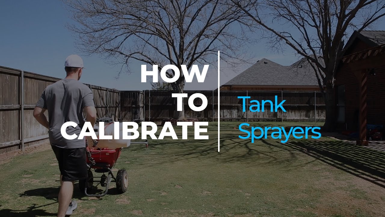 How To Calibrate Spray Tanks  Simple Steps