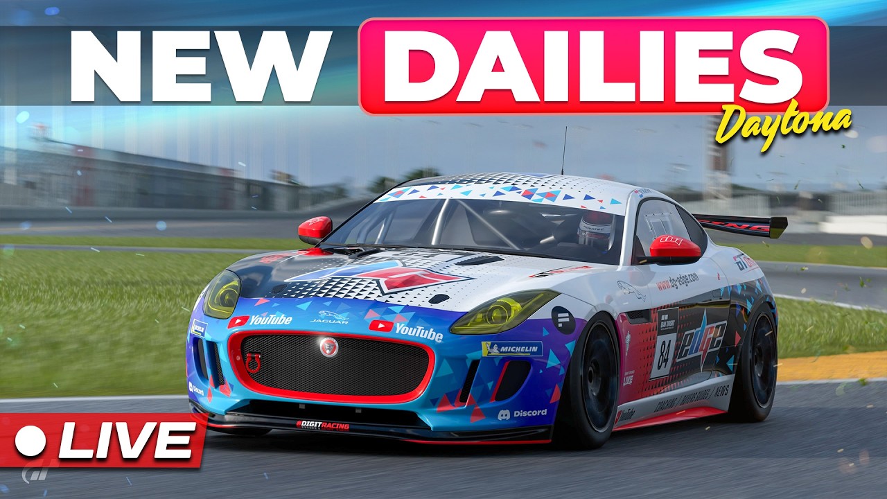 🔴 GT7 | New Week of Daily Races - Daytona | Live 🔴