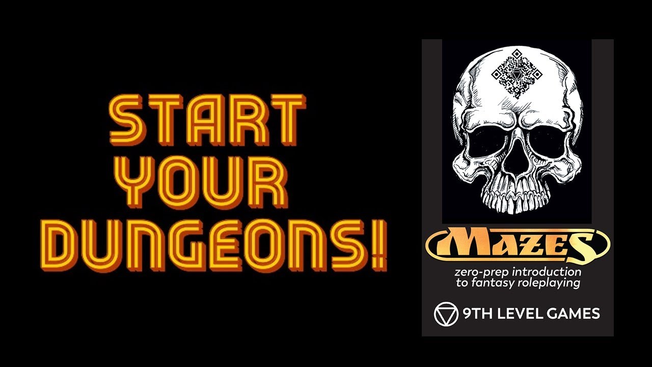 Start Your Dungeons! Mazes Quickstart