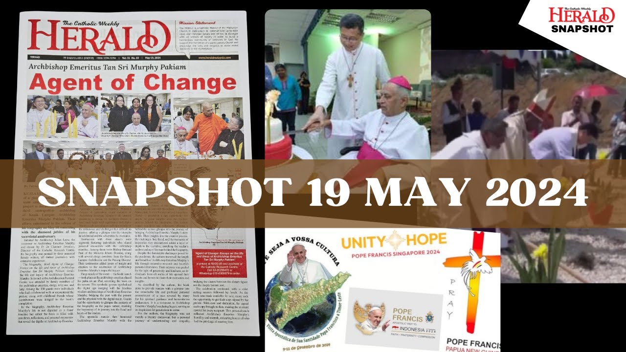 Biography of Archbishop Emeritus Murphy Pakiam launched; New church for Ulu Tiram parishioners