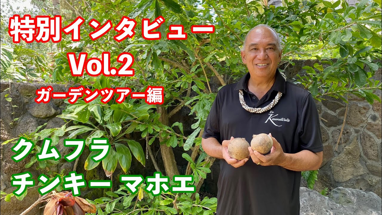 【フラダンサー必見】メリーモナーク毎年出場 クムフラ・チンキーマホエのハワイアン・ガーデンツアーKumu Hula Chinky Māhoe Hawaiian Garden Tour