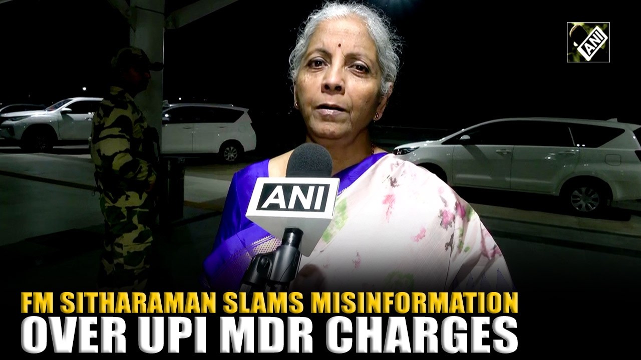 FM Sitharaman clarifies UPI MDR: No charge below ₹2,000, says customers will not bear direct cost
