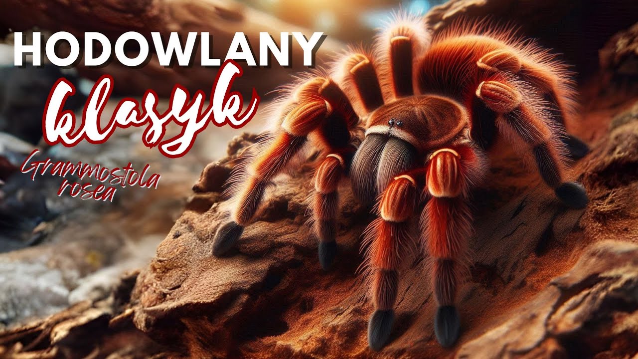 Ptasznik na początek? Grammostola rosea!