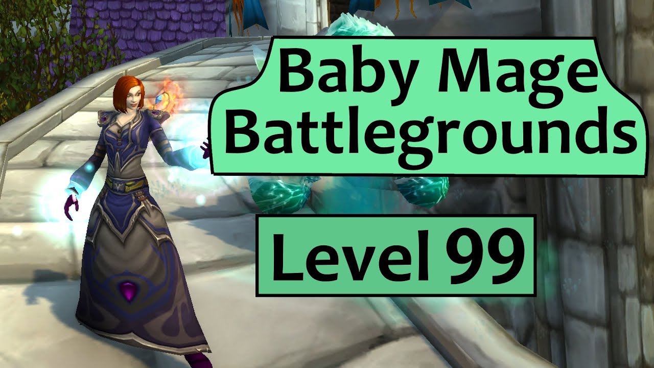 Baby Frost Mage Skirmishes- Level 99 WoD Mage PvP