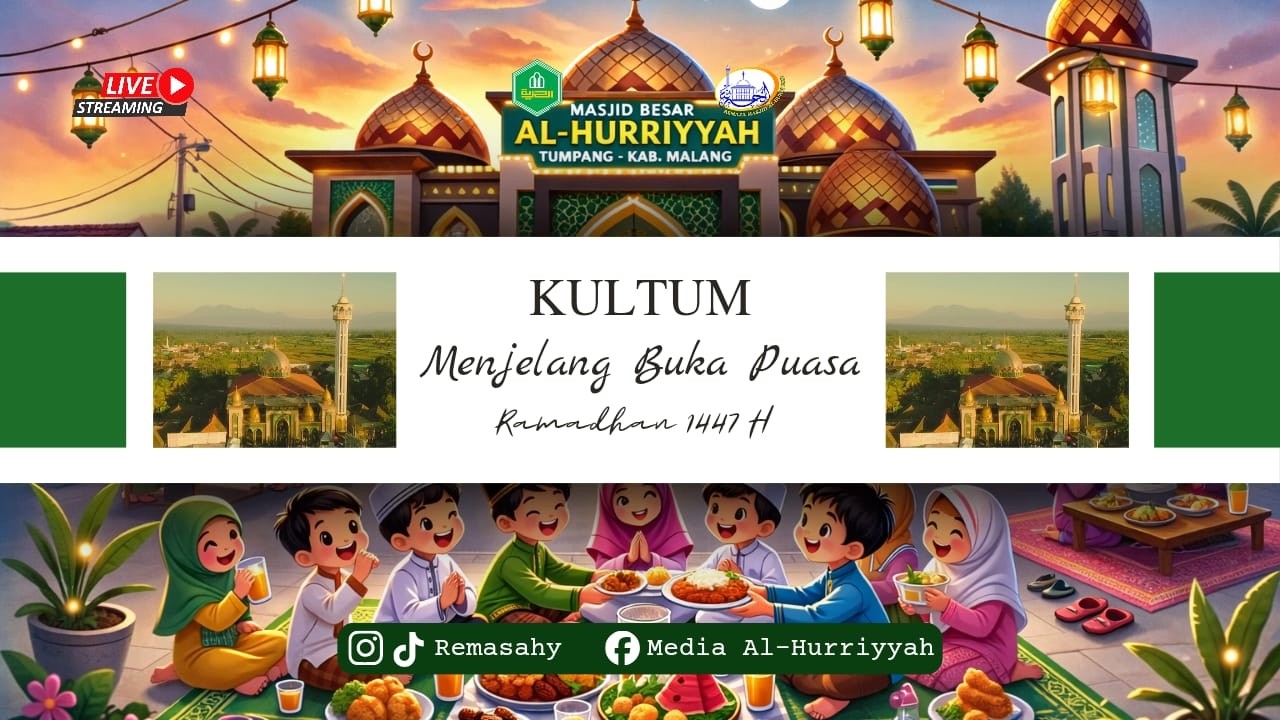 🔴 [LIVE] Kultum Sore Menjelang Berbuka bersama Ustadz Syamsul Anam | 4 Ramadhan 1447 H