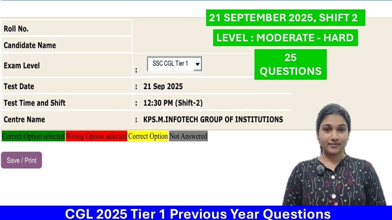 cgl previous year question paper tier 1 #cgl2025 #ssccgl #ssc #cgl #eduquity #eduquitypattern