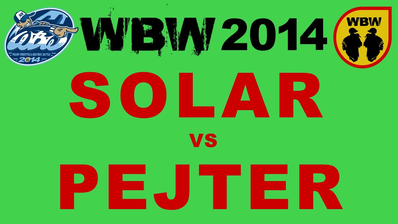 Pejter 🆚 Bogaty Ziomek Tomba 🎤 WBW 2014 Warszawa 2 (freestyle rap battle) P&oacute;łfinał