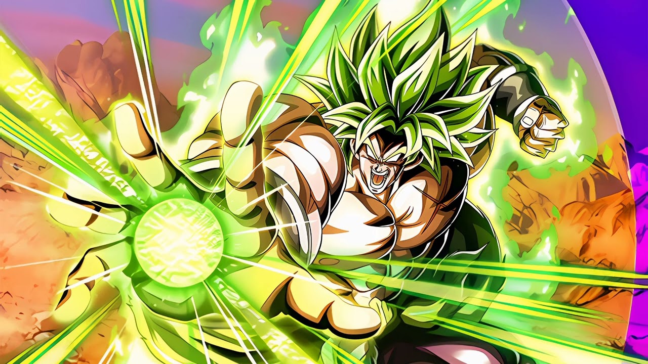 Dragon Ball Z Dokkan Battle: AGL LR Full Power Broly Active Skill OST (High Quality)
