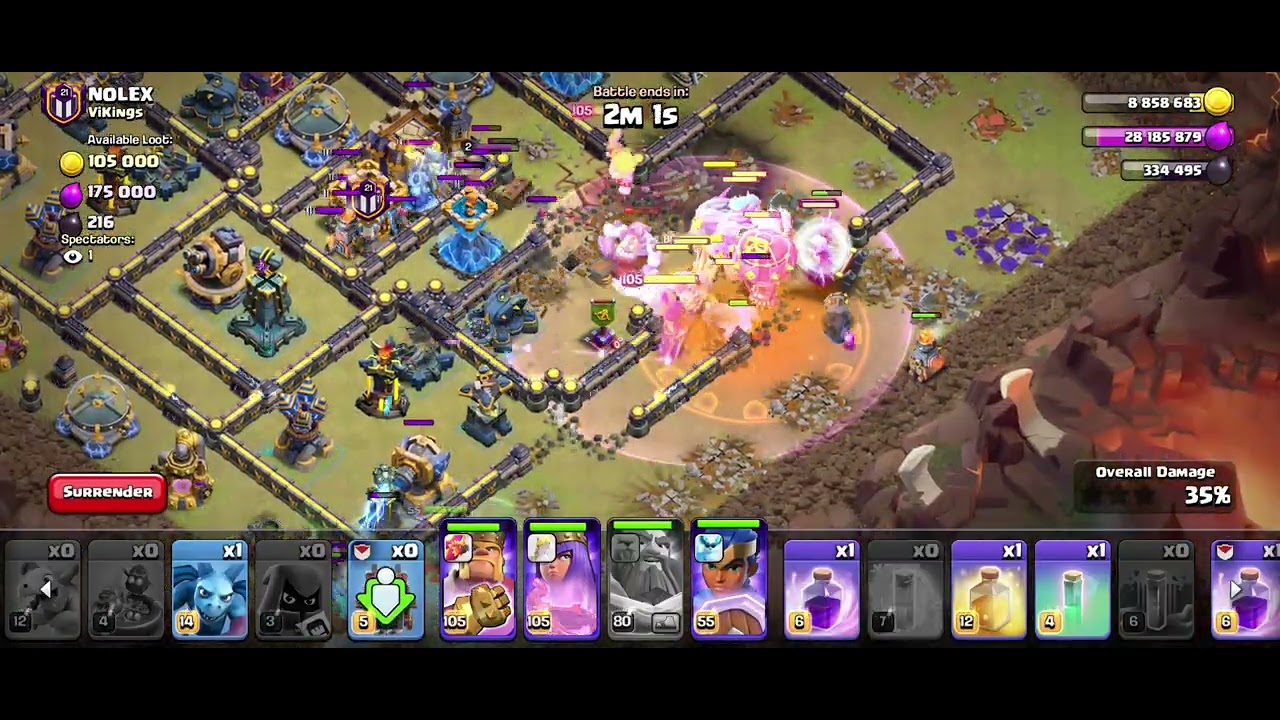 Cwl Day 6 ( Th18 War Attack In WarForXP ) Clash of Clans