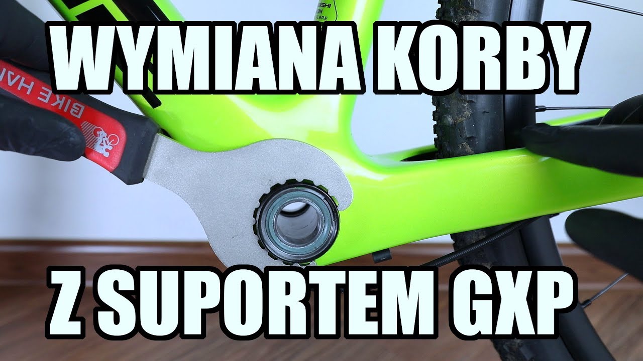 Wymiana korby SRAM z suportem GXP