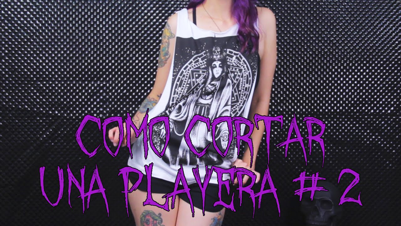 Como Cortar Una Playera con Black Diiablo # 2