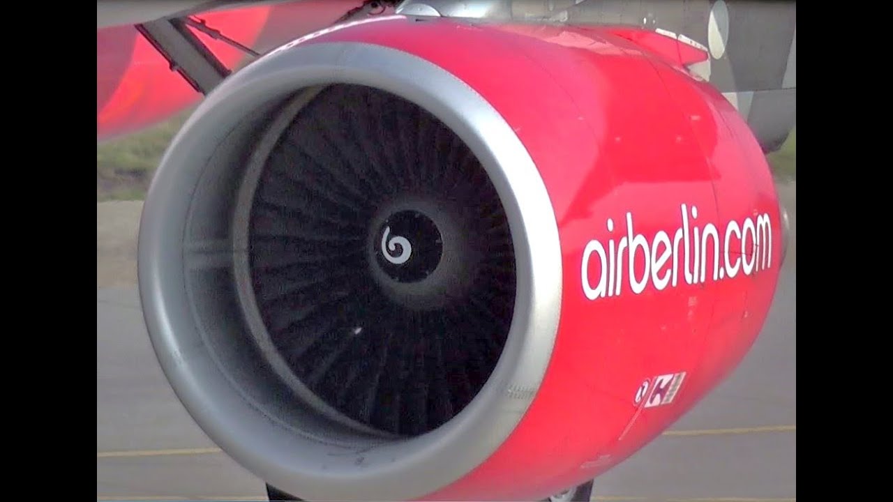 CFM International 2x CFM56-5B4/3 Aircraft Engines on the Airbus A320 powerfull takeoff
