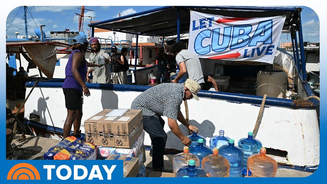 Aid Arrives in Cuba Amid Economic Crisis and Energy Blackouts