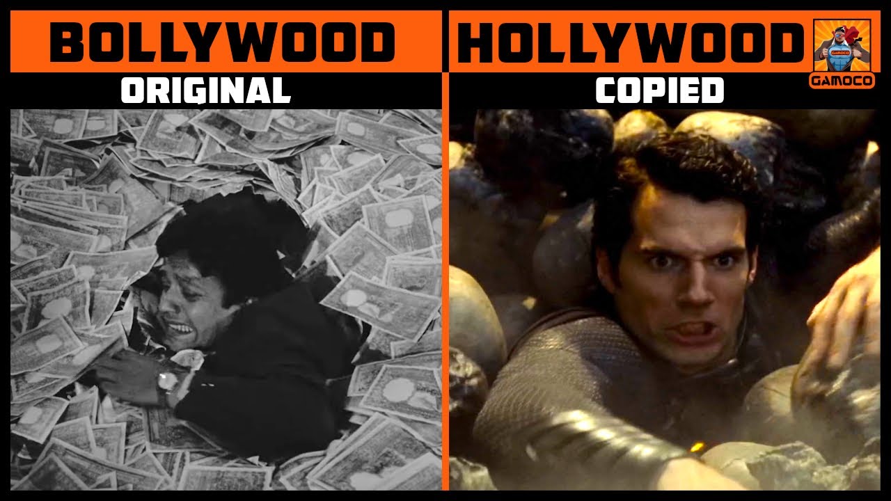 8 HOLLYWOOD Scenes Copied From BOLLYWOOD That You Don't Know | @GamocoHindi