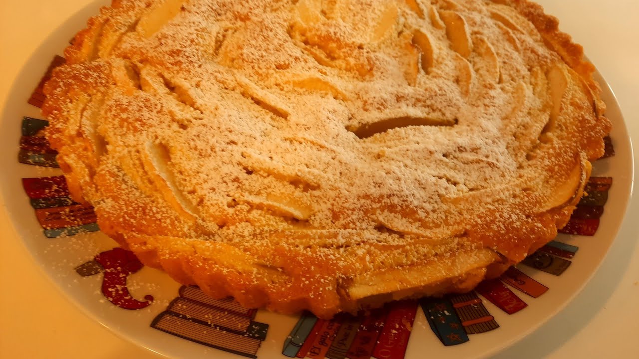 Torta de maçã super fácil e deliciosa