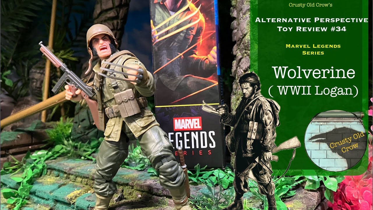 Росомаха (Логан Второй мировой войны) из серии Marvel Legends. Обзор игрушки с альтернативной точ...