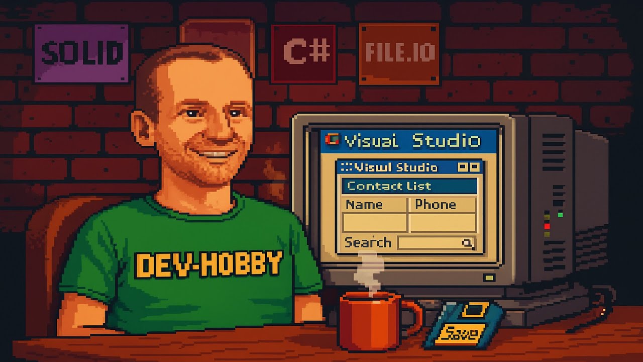 Zbuduj swoją pierwszą aplikację w C#! Kontaktownik krok po kroku 🚀