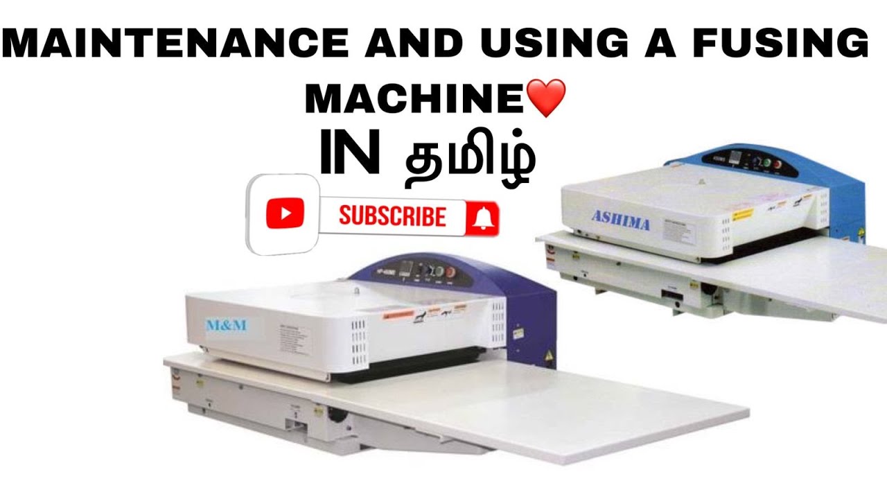 FUSING MACHINE HOW TO USE!!