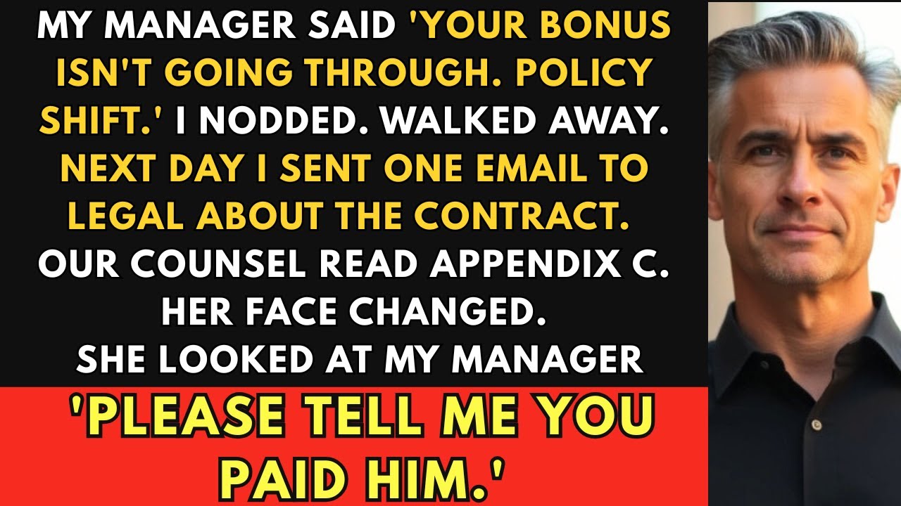 My Boss Denied My Bonus. I Triggered the Contract Clause That Killed Their ERP System