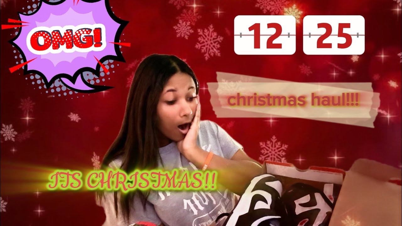CHRISTMAS HAUL 2025!! 