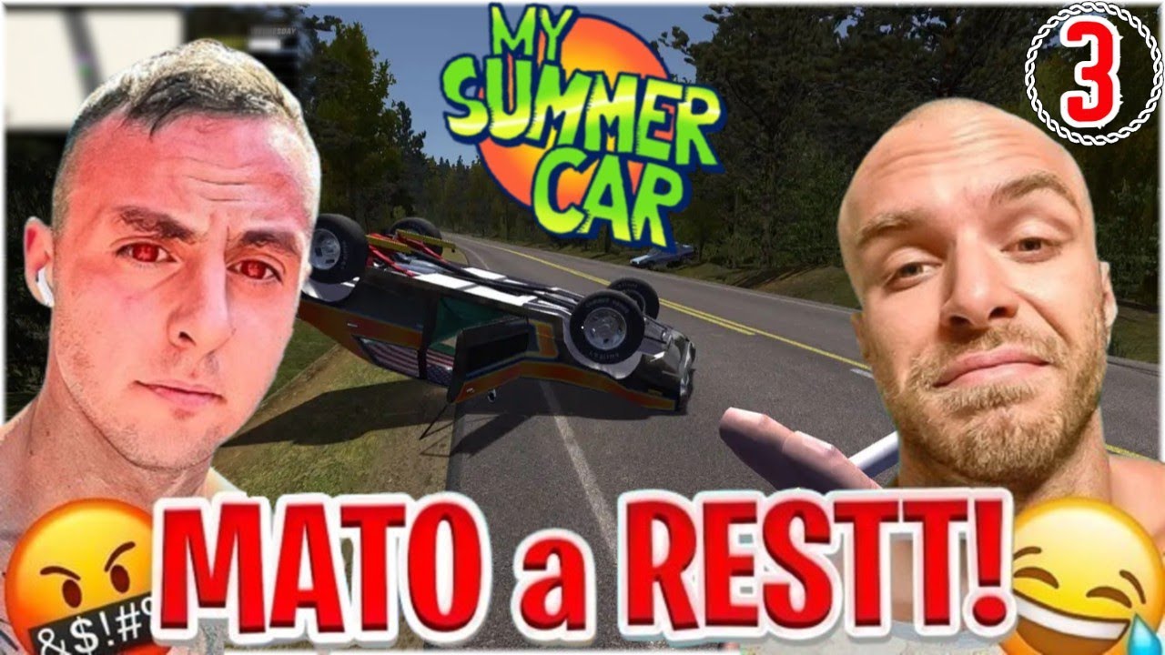 MAŤO & RESTT | MY SUMMER CAR | #3 | 4.1.2024 | - CELÝ ZÁZNAM [1/2]