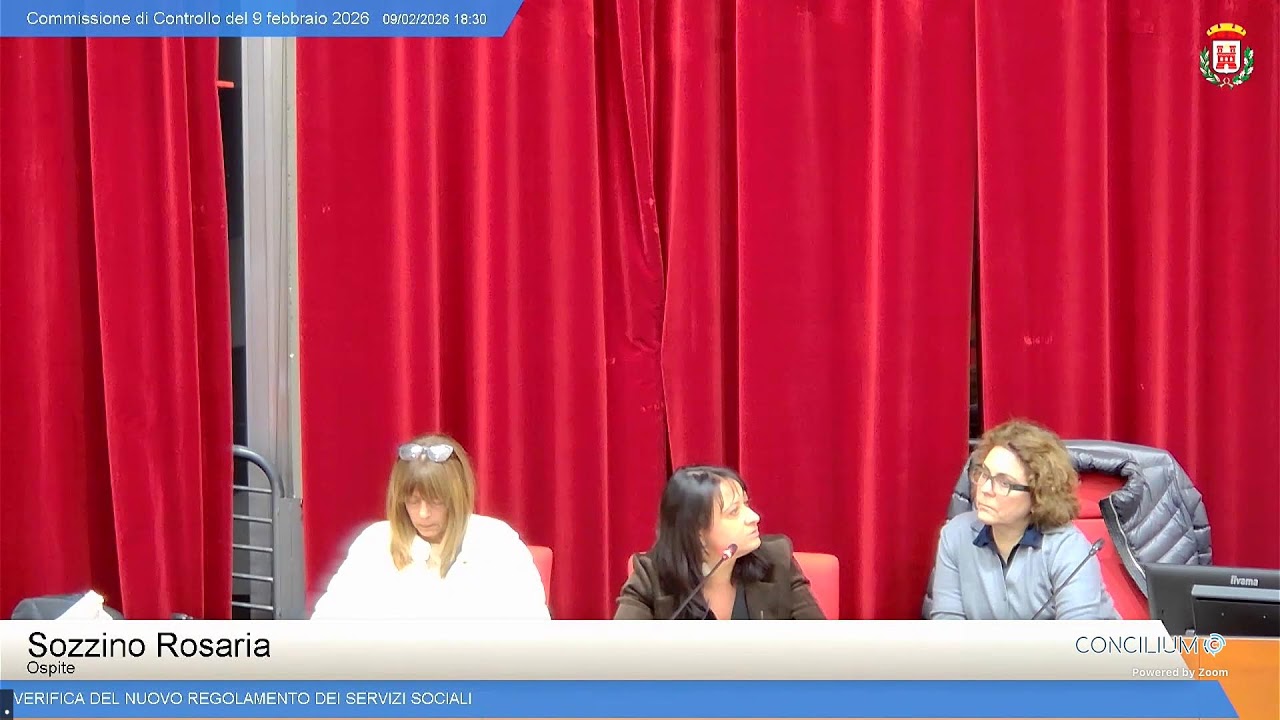 Commissione di controllo del 09/02/2026 – Comune di Sesto San Giovanni