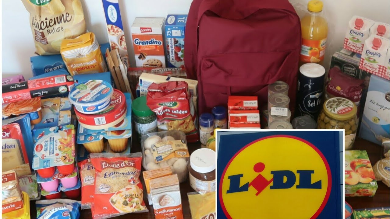 تقدية ديال  الشهر من ليدل     Haul Retour de courses